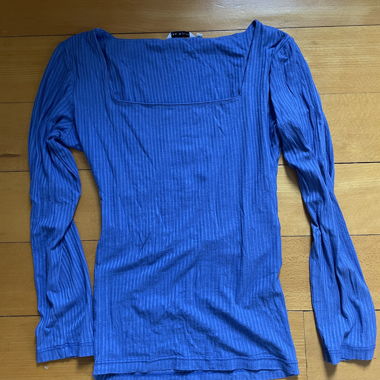 Blue Long-Sleeve T-Shirt