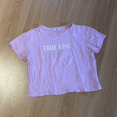Oversized Crop-Top, L