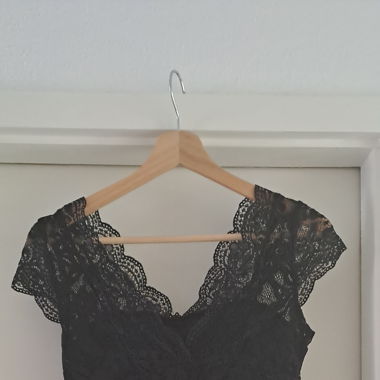 Body en dentelle noir 