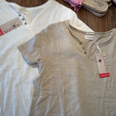 2x T-shirt uomo ALCOTT taglia M
