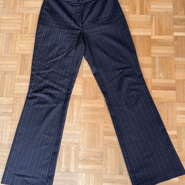 Pantalon en tissu à rayures Gr. 38