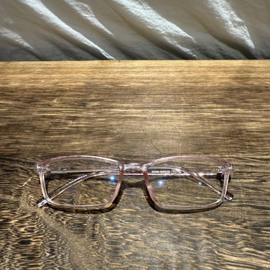 Lunettes sans correction – monture rose pâle 