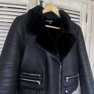 Black coat
