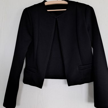 Short Black Blazer