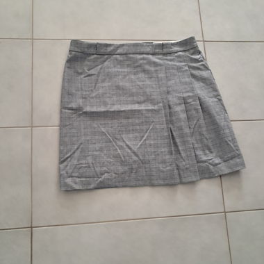 Esprit karierter Minirock grau Gr. 42
