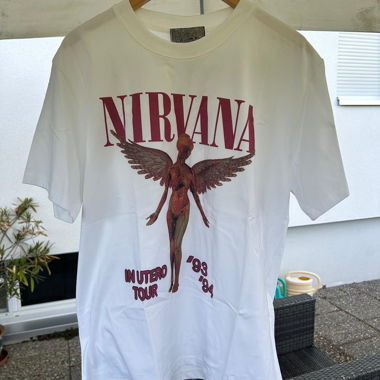 T-shirt de tournée Nirvana