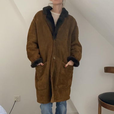 Vintage shearling coat