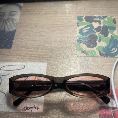 Vintage Moschino Sonnenbrille 