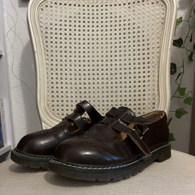 cute brown mary janes