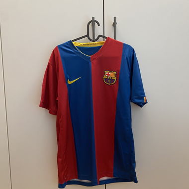 FC Barcelona 2006/07 Ronaldinho Trikot Size L