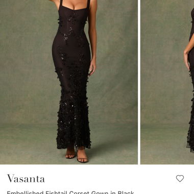 Schwarzes Kleid