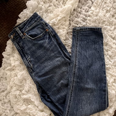 Slim Mom Fit Jeans blue