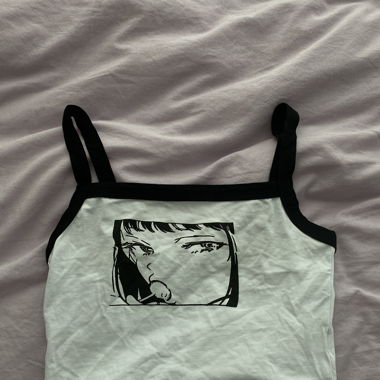 Anime crop top