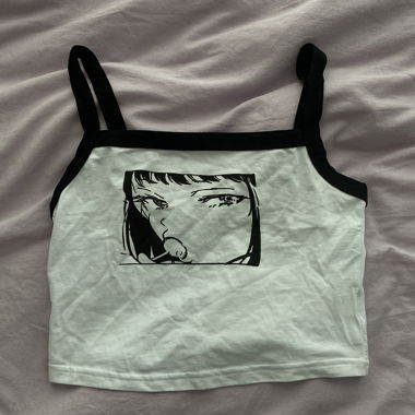 Anime crop top