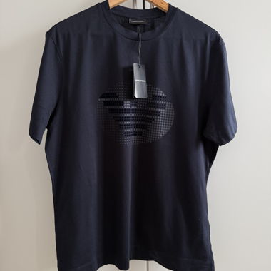 T-shirt Emporio Armani bleu marine