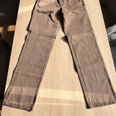 Pantalone in tessuto marrone King Kerosin