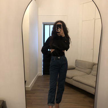 Jean bleu en parfait état pull and bear