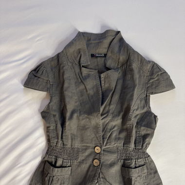 Grey vest