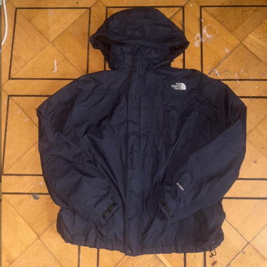 Vintage dunkelblauer Tnf Windbreaker/Regenjacke