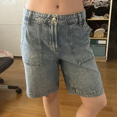 h&m jorts shorts blue jeans