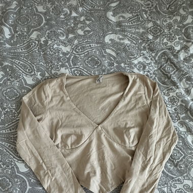 Subdued V-Neck Top