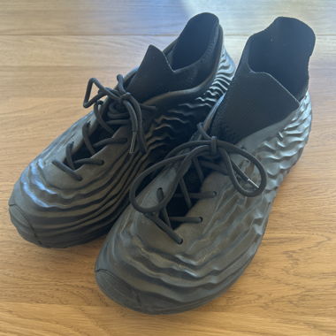 Sneakers casual nere texturate Zara