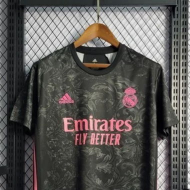 20/21 Retro Real Madrid Auswärts-Fußballtrikot
