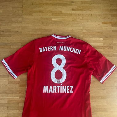 Originales Bayern Trikot 2014 #8 Martinez Grösse M