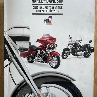 Harley Davidson Original Zubehörteile Katalog 2012