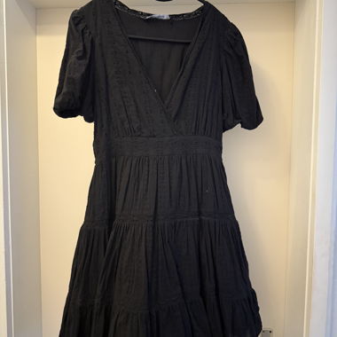 Black dress from Zara