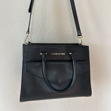 Lancaster Schultertasche schwarz