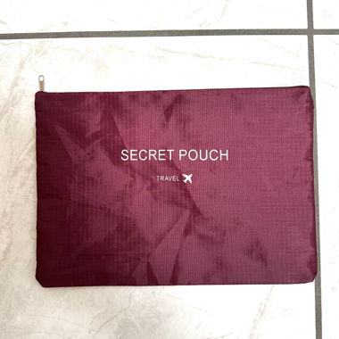 Sac de voyage Secret Pouch bordeaux Taille S