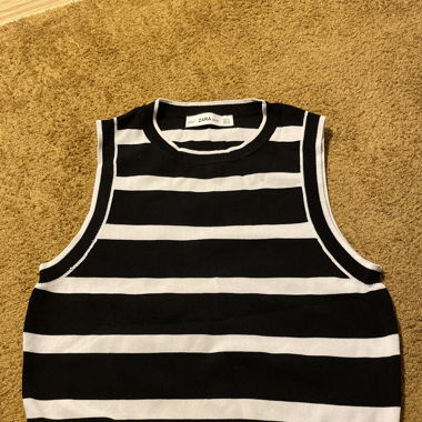 Zara striped top