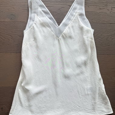 Ted Baker white sleeveless top