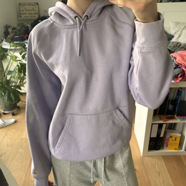 Carhartt WIP Hoodie light purple
