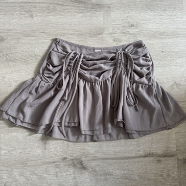 Gonna mini grigia - Musera (SHEIN)