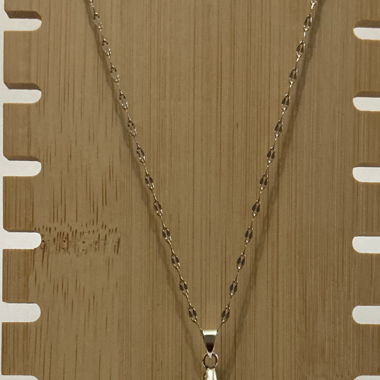 handmade Collier avec pendentif Noir