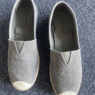 Olive Slip-On Sneakers