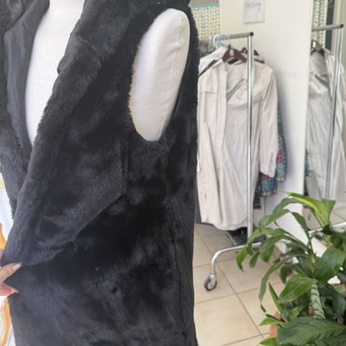 Veste sans manches noire