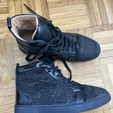 Sneakers Christian Louboutin Herren High-Top Strass