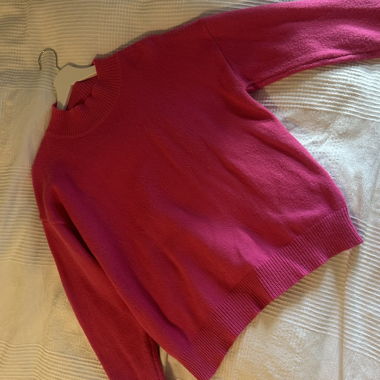 Pinker Pullover