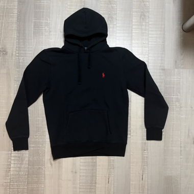Polo Ralph Lauren black hooded sweatshirt