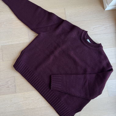Zara Bordeaux Strickpullover