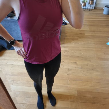 Top adidas donna – tg. S – bordeaux