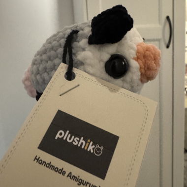 Amigurumi di opossum fatto a mano