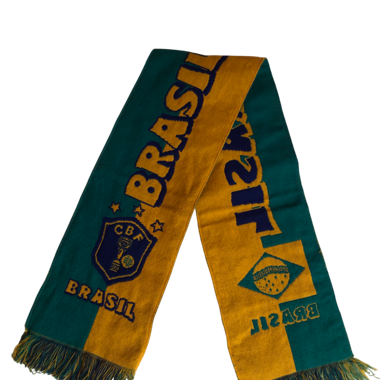 Écharpe vintage Brésil Football