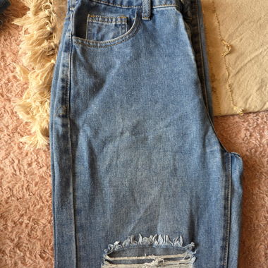 Ripped Blue Jeans