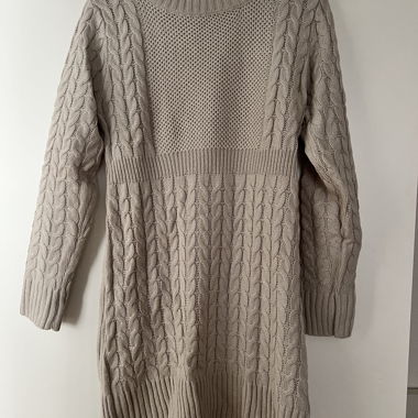 grey sweater dress