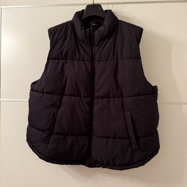 Gilet imbottito nero taglia XL