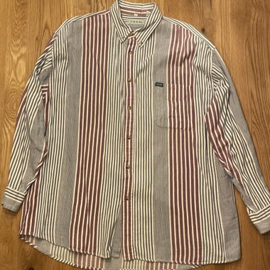 Camicia a righe IZOD da uomo